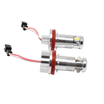 Ampoules LED H8 Angel Eyes BMW 6000K Canbus (Kit 2 Pièces)