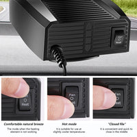 Chauffage Voiture 12V 24V Céramique PTC 180 W Chaud et Froid
