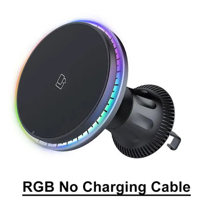 Support Téléphone Voiture Chargeur Induction Magnétique 15W