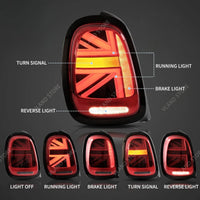 Feux Arrière LED VLAND MINI Cooper F55 F56 F57 Séquentiels — gros plan