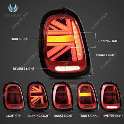 Feux Arrière LED Séquentiels MINI Cooper F55 F56 F57