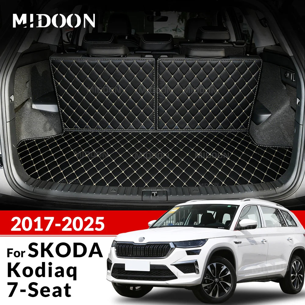 Tapis de Coffre Skoda Kodiaq 7 Places 2017-2025