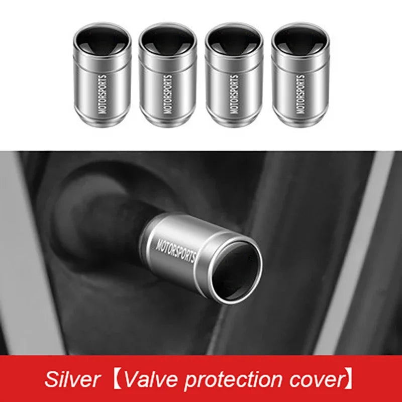 Bouchons de Valve Porsche Cayenne, Cayman, Panamera, Macan, 911, 718 et 928 en Aluminium, Lot de 4, Argent, Rouge ou Noir