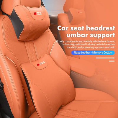 Coussin Lombaire et Appuie-Tête Voiture Audi A3 A4 Q5 TT