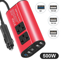 Convertisseur 12V 220V Voiture Allume-Cigare 400 W 500 W USB