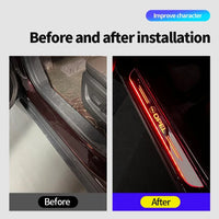 Seuil de Porte LED Acrylique Opel Astra Corsa Zafira Mokka Vectra