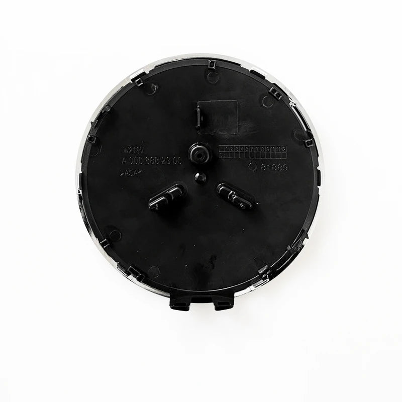Étoile de Calandre Mercedes Classe C W206 2022-2024, 18,5 cm avec Support Radar, Noir ou Argent, A0008882300