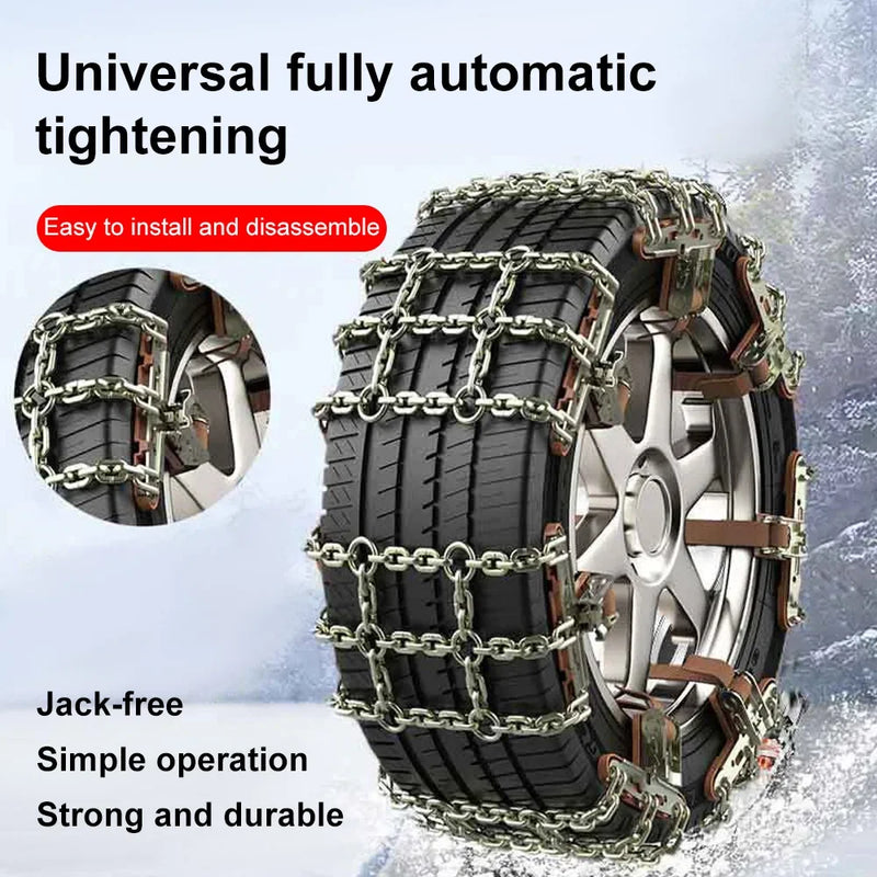 Schneeketten JoSnow für Auto und SUV, Stahl, 165 mm