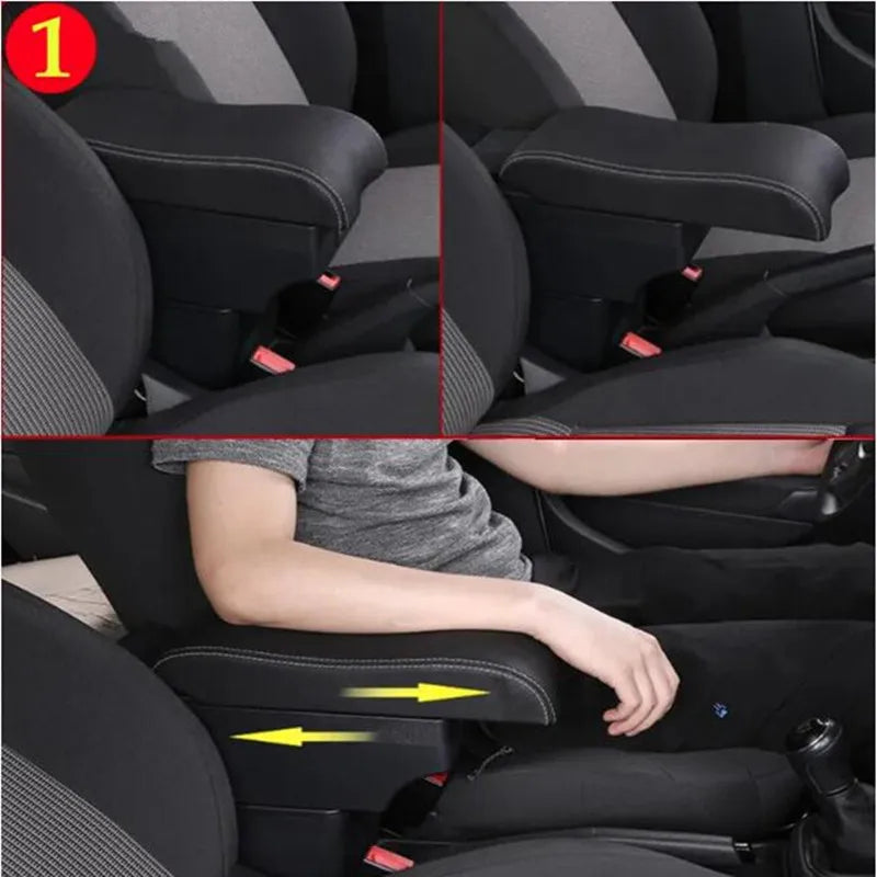 Accoudoir Central Citroën C3 C4 Rangement Simple ou Double 3 USB