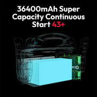 Booster de Batterie 12 V 24 V YESPER Monster Start N1 36 400 mAh