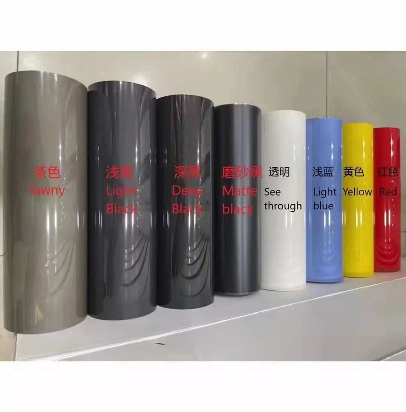 Film Teinté TPU pour Optiques de Voiture Rouleau 30 cm