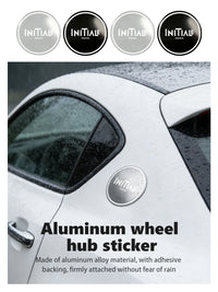 Autocollants Emblème de Moyeu Renault Initiale Paris 56 mm Lot de 4