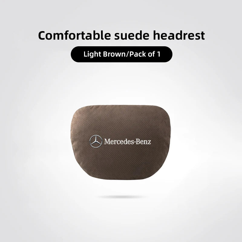 Coussin Lombaire Maille Respirante Mercedes AMG W204 W205 — détail de fixation