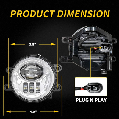 Feux Antibrouillard LED Toyota Tacoma 4Runner Tundra