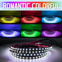 Éclairage d'Ambiance LED Néon RGB Sous Châssis Voiture
