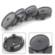 Cache-Moyeux Universels Vierges 60mm Sans Logo Kit 4