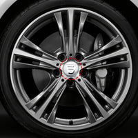 Cache-Moyeux Dacia 60 mm 56 mm Sandero Duster Jogger Lot de 4