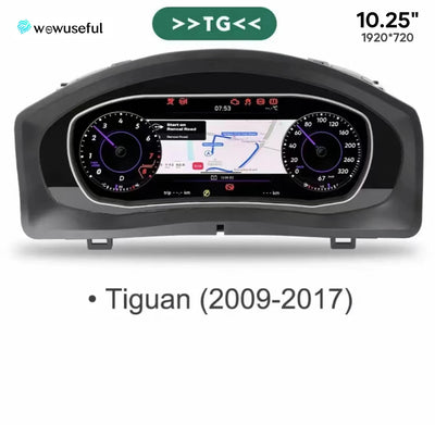Tableau de Bord Numérique VW Golf 7 Passat B8 12,3 pouces