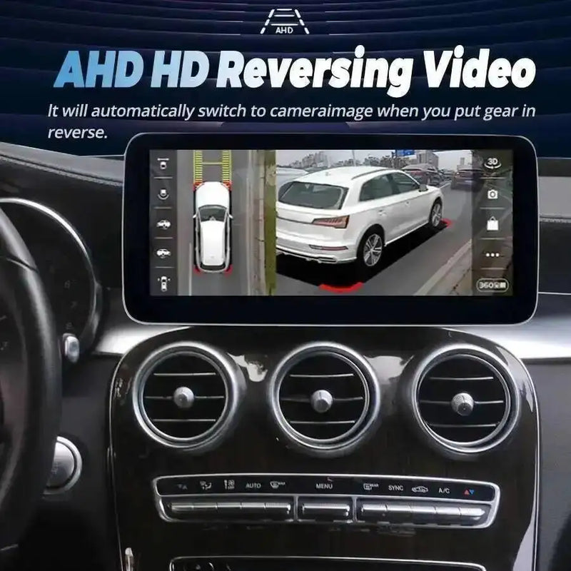 Autoradio Android 14 Mercedes-Benz GLC X253, C et Classe V W446 W447 2015-2018 Écran 12,8 pouces CarPlay DSP