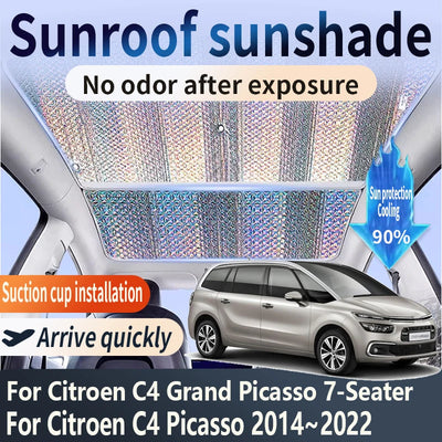 Pare-Soleil de Toit Panoramique Citroën C4 Picasso 7 Places 2014-2022