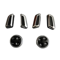 Cache-Boutons de Réglage de Siège Audi A4 B8 A6 Q5 — détail de finition