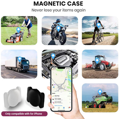 Traceur GPS Bluetooth Apple Find My Lot de 4