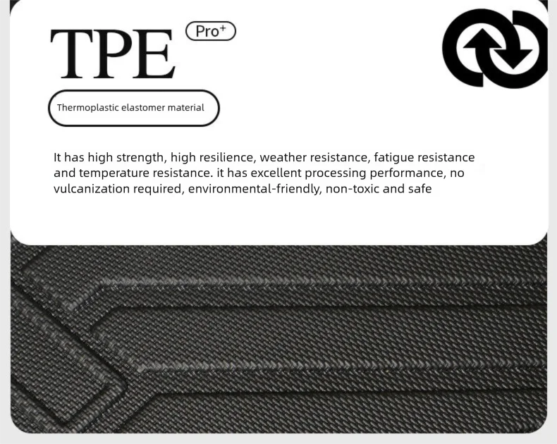 Tapis de Sol TPE Volvo XC60 2009-2026 T8 PHEV Conduite à Gauche Simple ou Double Couche Protection des Seuils