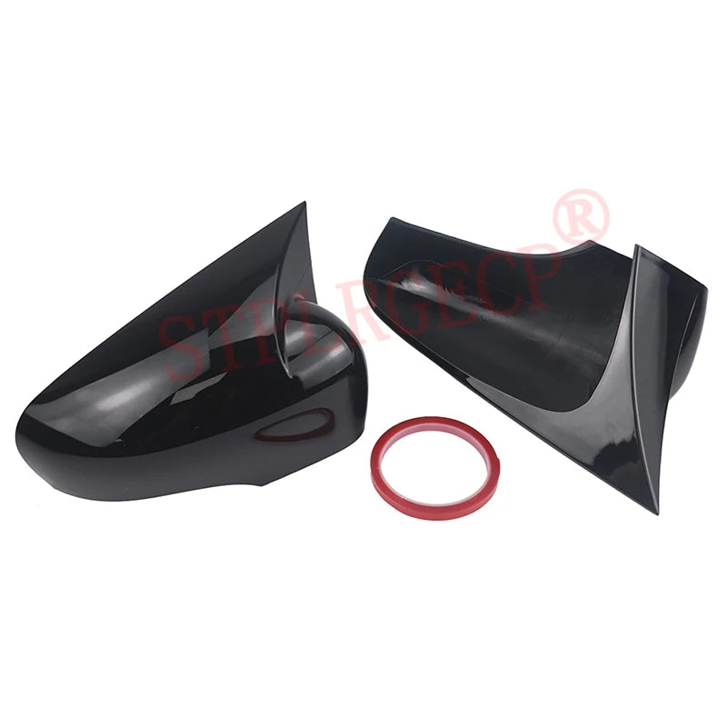 Coques de Rétroviseurs Renault Captur 1 2013-2016 Noir Brillant