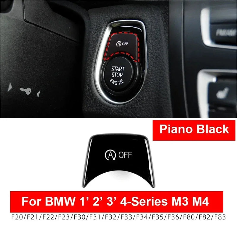 Cache-Bouton de Démarrage BMW F20 F30 F10 M3 M4 — vue en situation