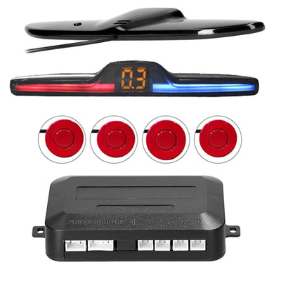 Radar de Recul YASOKRO 4 Capteurs LED Couleur