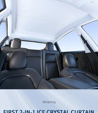 Pare-Soleil de Toit Tesla Model 3 Highland Model Y Juniper Cristal de Glace Noir ou Gris