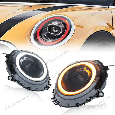 Phares LED Mini Cooper R56 R57 R58 R59 2007-2013