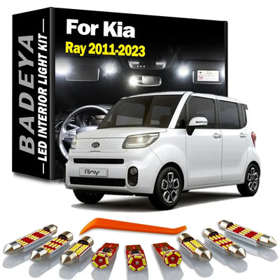 Ampoules LED Intérieur Kia Ray Kit 10 Pièces
