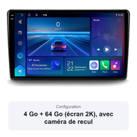 Autoradio CarPlay Citroën C4 Grand Picasso 2006-2013 Android Écran Tactile