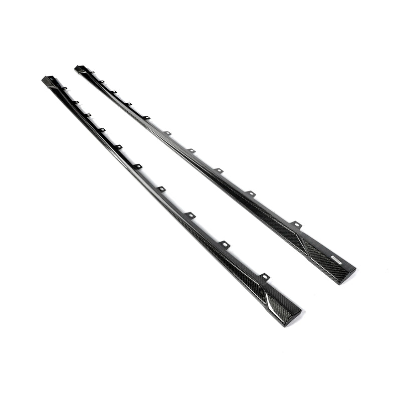 Bas de Caisse Carbone Audi RS3 8Y 8.5Y 2022-2026 Berline et Sportback, Jupes Latérales 2 Pièces