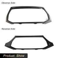 Cadre de Calandre en Carbone Audi RS Q8 RSQ8 2020-2023 Tissage Sergé 2x2 Noir Brillant