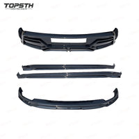 Kit carrosserie sport en ABS pour Tesla Model Y Juniper 2025+ – Pare-chocs avant, jupes latérales et diffuseur arrière