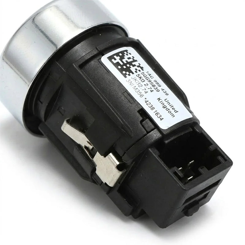 Bouton de Démarrage Volkswagen Golf Plus Tiguan Sharan 5ND959839 — vue arrière