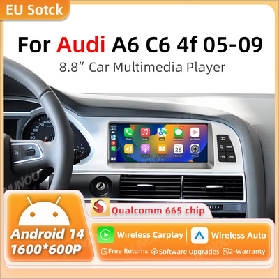 Autoradio CarPlay Audi A6 C6 4F 2005-2009