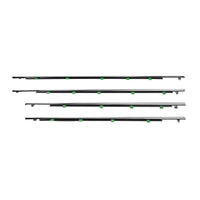 Joints de Lèche-Vitre Chromés Honda CR-V 2007-2011 Lot de 4
