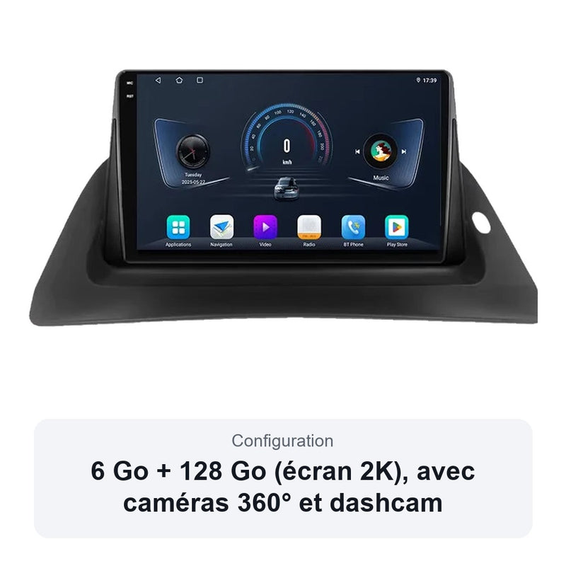 Autoradio CarPlay Renault Kangoo 2008-2018 Android Écran Tactile