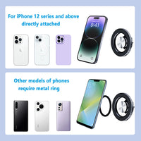 Support Téléphone BMW Série 3 E90 E92 E93 2005-2012 avec Chargeur Sans Fil Magnétique Compatible MagSafe