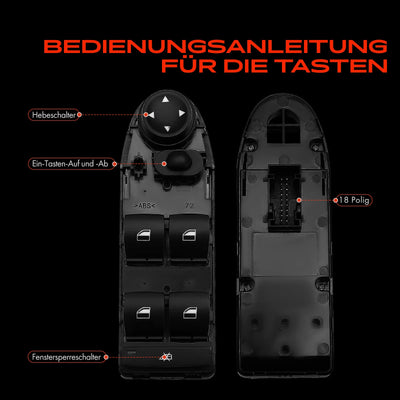 Bouton Lève-Vitre BMW E87 E90 E91 61319132127