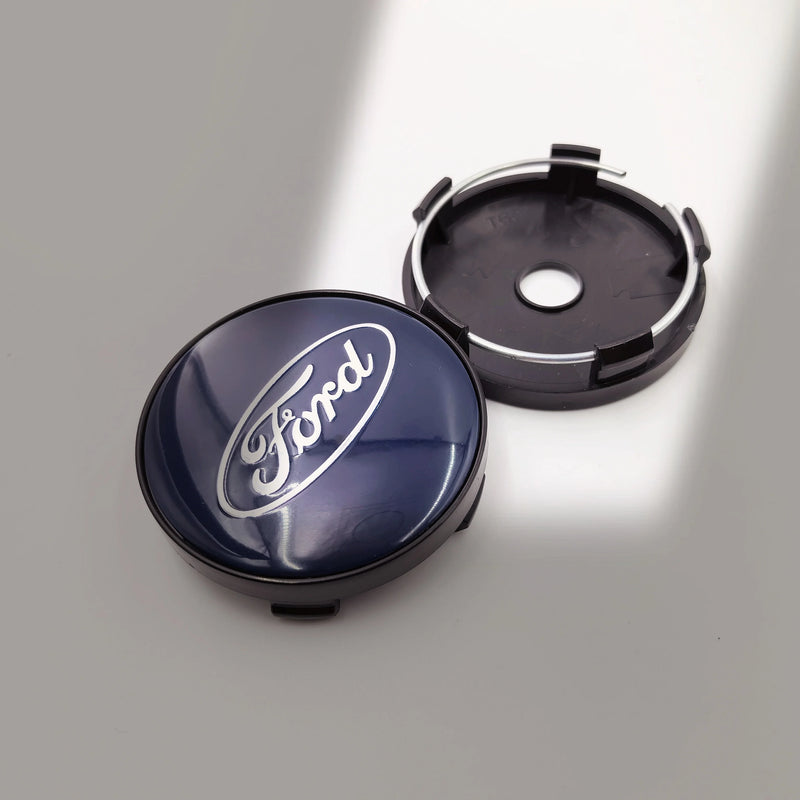 Cache-Moyeux Ford 54mm 56mm 60mm 65mm 68mm Emblème — vue de face