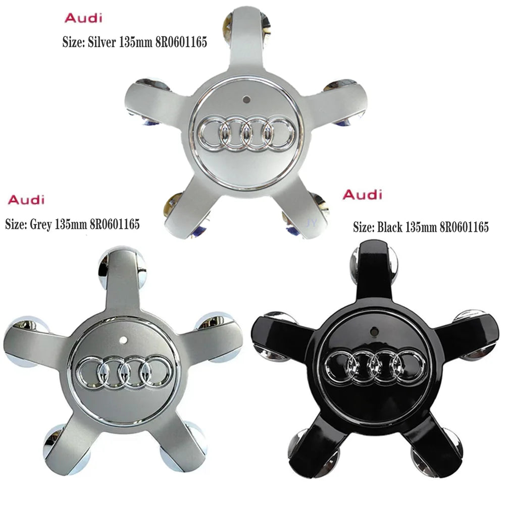 Cache-Moyeux Audi A3 A4 Q3 Q5 SQ5 135mm