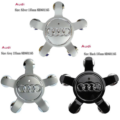 Cache-Moyeux Audi A3 A4 Q3 Q5 SQ5 135mm