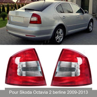 Feux Arrière Skoda Octavia 2 A6 Berline 2009-2013 Gauche Droit 1Z5945111B