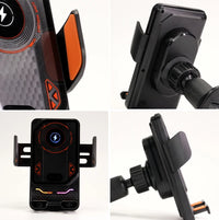 Support Téléphone BMW Série 3 E90 E92 E93 2005-2012 avec Chargeur Sans Fil Magnétique Compatible MagSafe