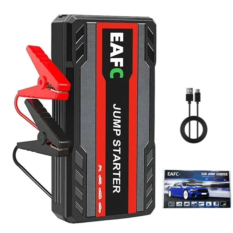 Booster de Batterie Voiture EAFC 600A 2000A Démarreur Portable 12V