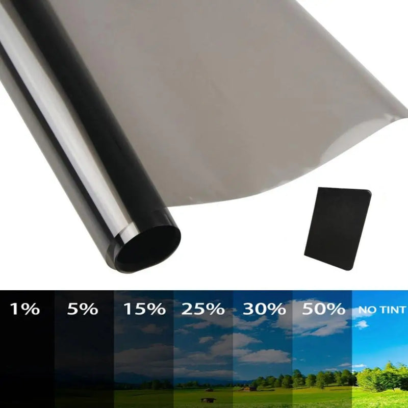 Film Teinté Vitres Voiture Kit de Pose 50 x 300 cm Anti-UV